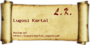 Lugosi Kartal névjegykártya
